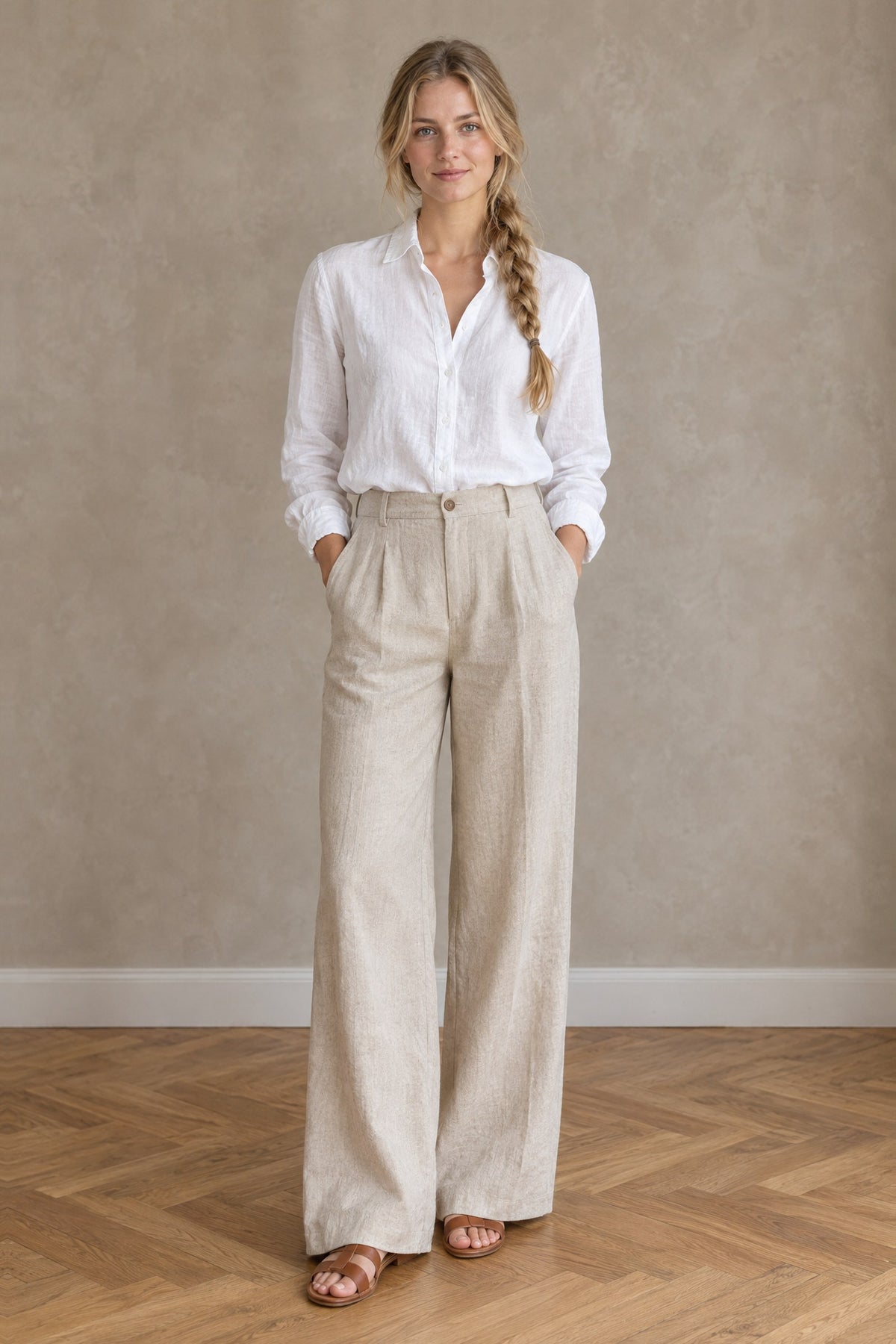 Leinenhosen (Damen) – Kollektion bei DLXN Mode