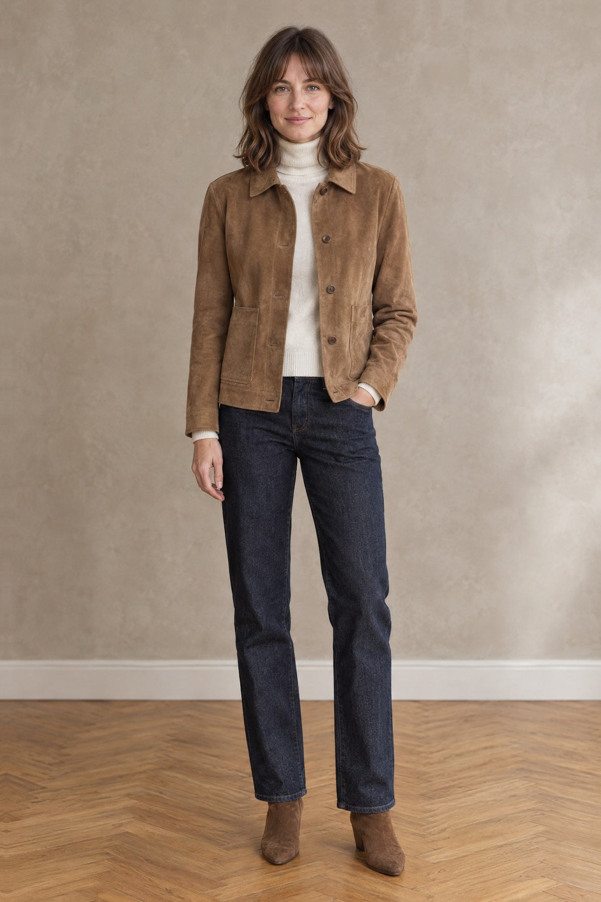 Wildlederjacke (Damen) – Kollektion bei DLXN Mode