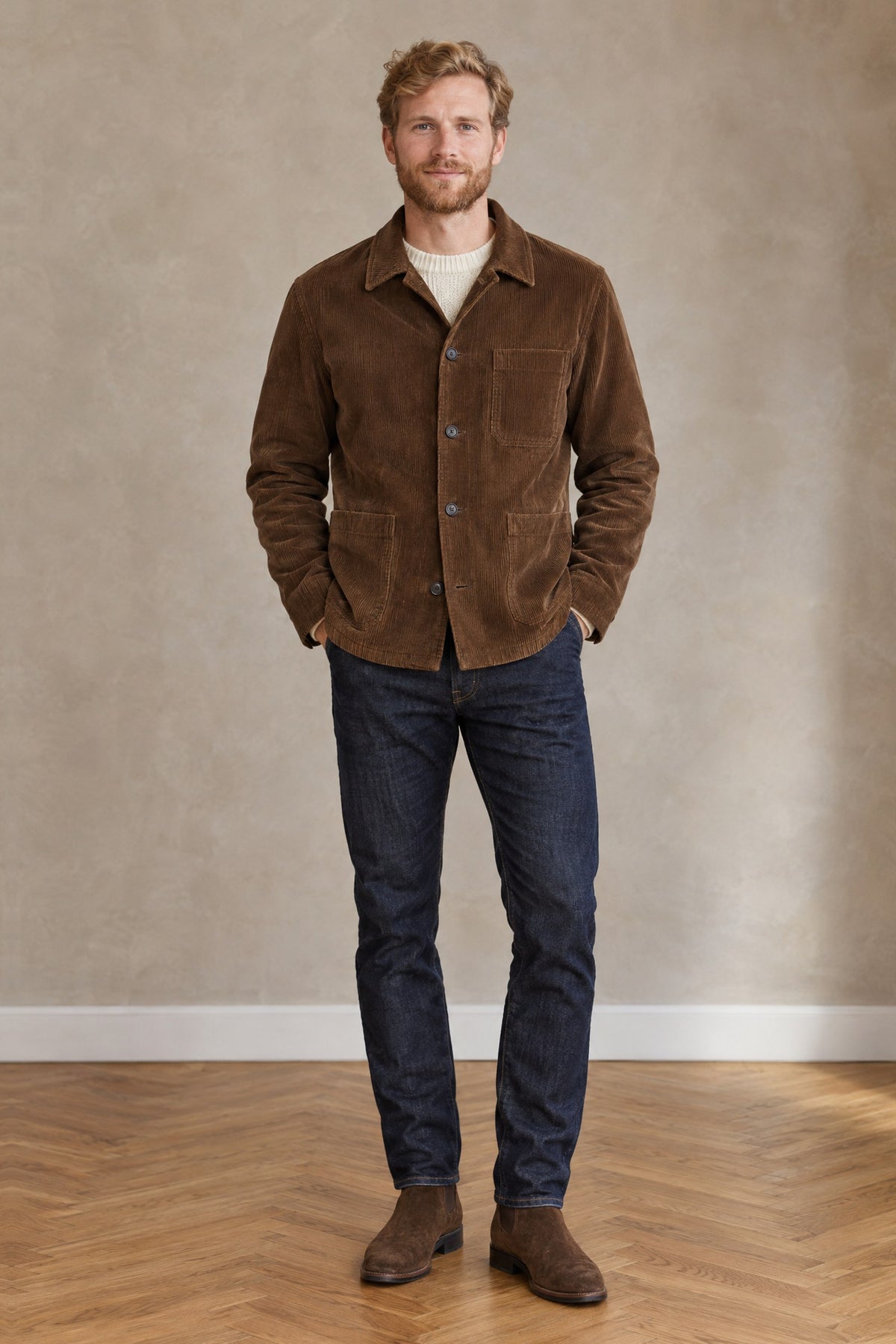 Cordjacke (Herren) – Kollektion bei DLXN Mode
