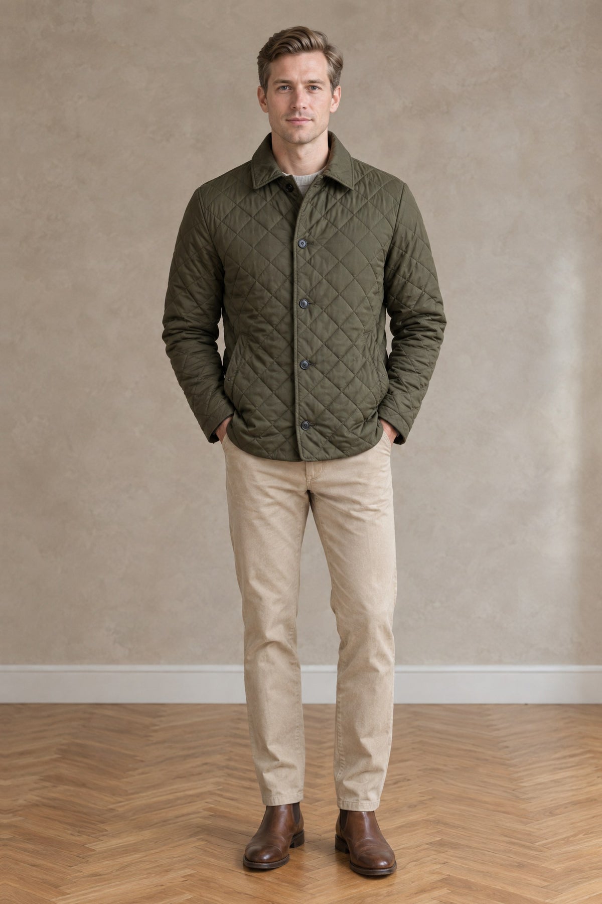 Steppjacke (Herren) – Kollektion bei DLXN Mode
