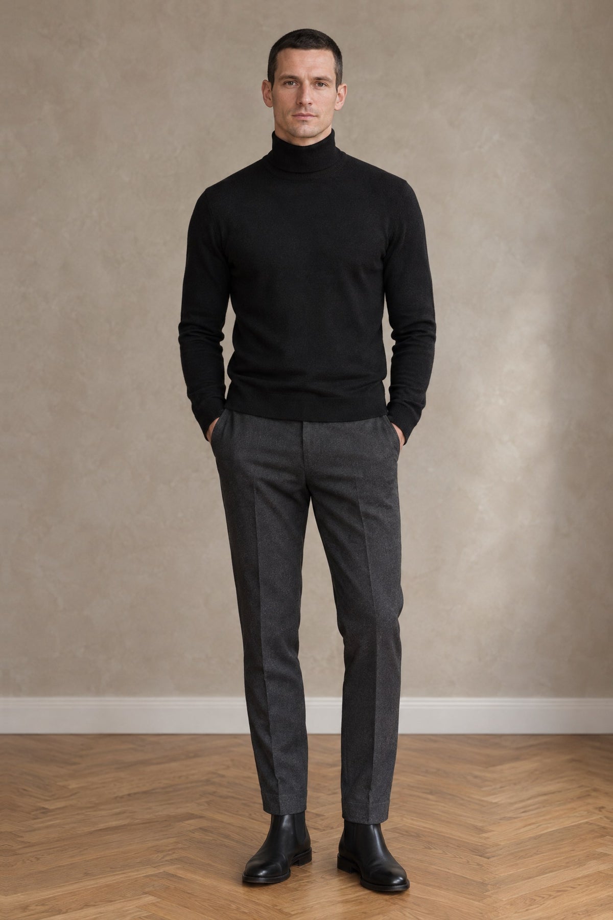 Rollkragenpullover (Herren) – Kollektion bei DLXN Mode