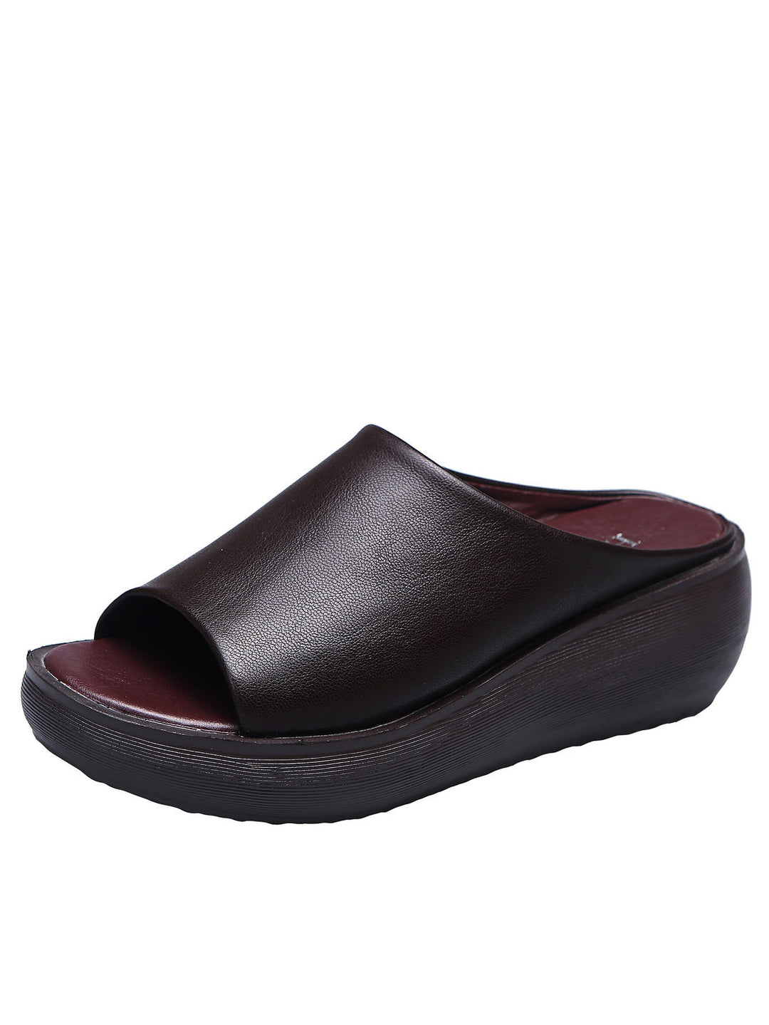 Offene Plateausandalen für Frauen - Clarissa