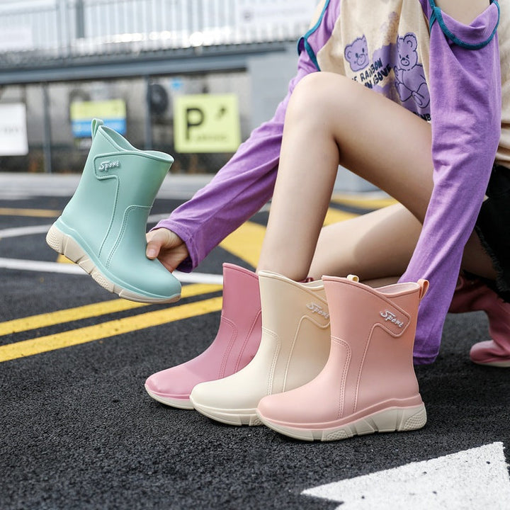Rutschfeste Damen-Regenstiefel - Helga