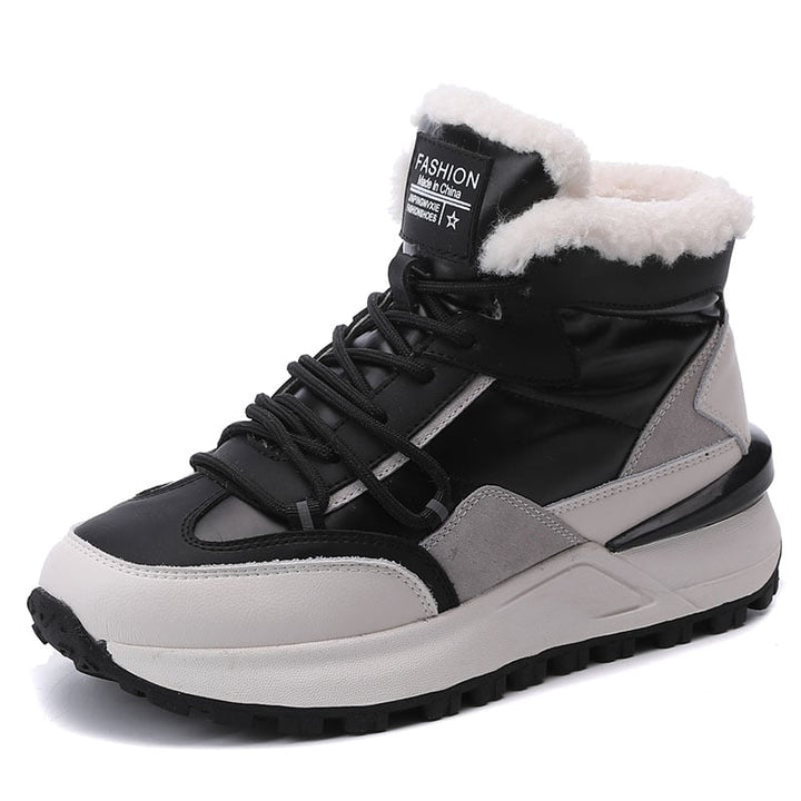 Damen-Winterpantoffeln mit warmem Futter und rutschfester Sohle - Yensi