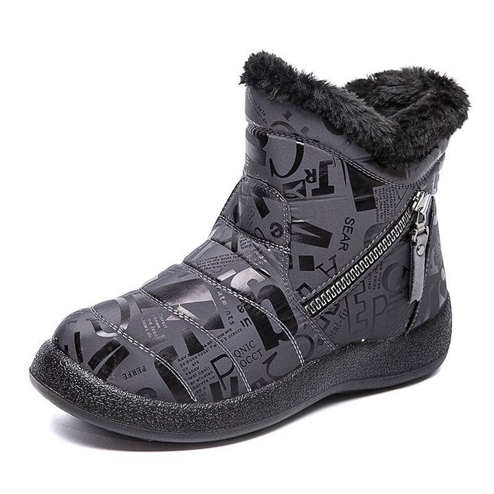 Damen Winterstiefel mit Druck - Lirenne