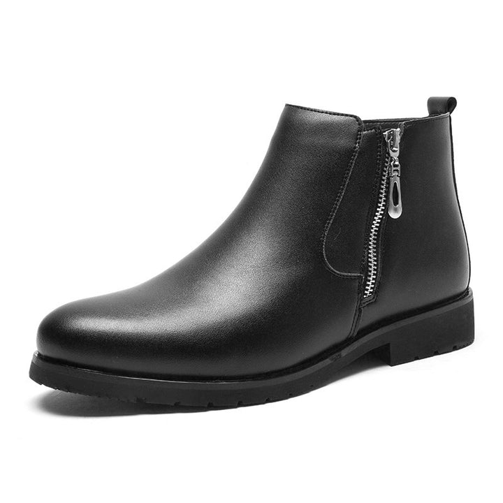Herren Stiefeletten Leder Seitlicher Reißverschluss - Adrian