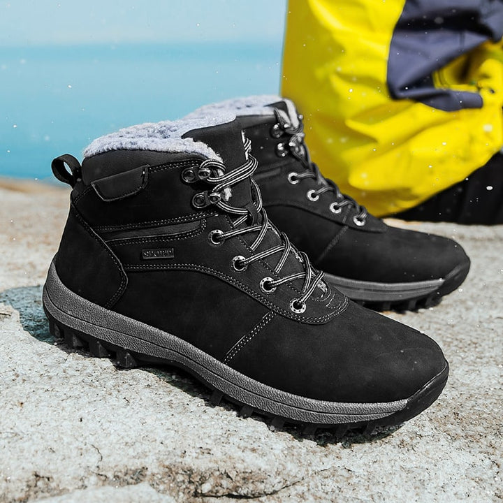 Wasserdichte Herren-Wanderschuhe mit rutschfester Sohle - Theo