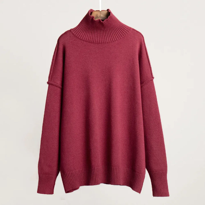 Vivien - Rollkragenpullover einfarbig