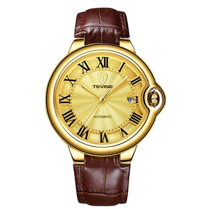 Elegante Herrenuhr mit römischen Ziffern
