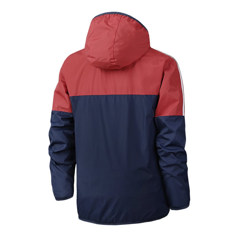 Leichte Herrenjacke mit Kapuze und Reißverschluss - Virex