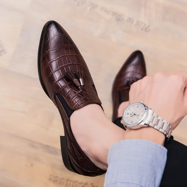 Herren Mokassins Leder Elegant mit Quasten - Dominik