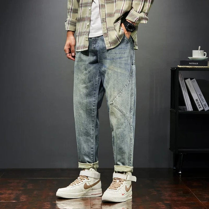 Herren Retro-Jeans Stretch gerade Passform - Gerrit
