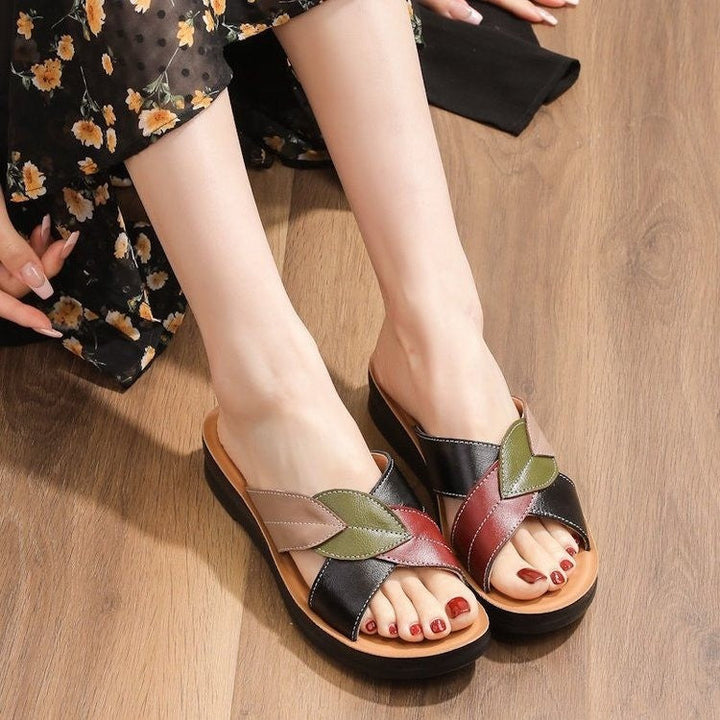 Damensandalen mit gepolsterter Sohle zum Laufen - Mirel