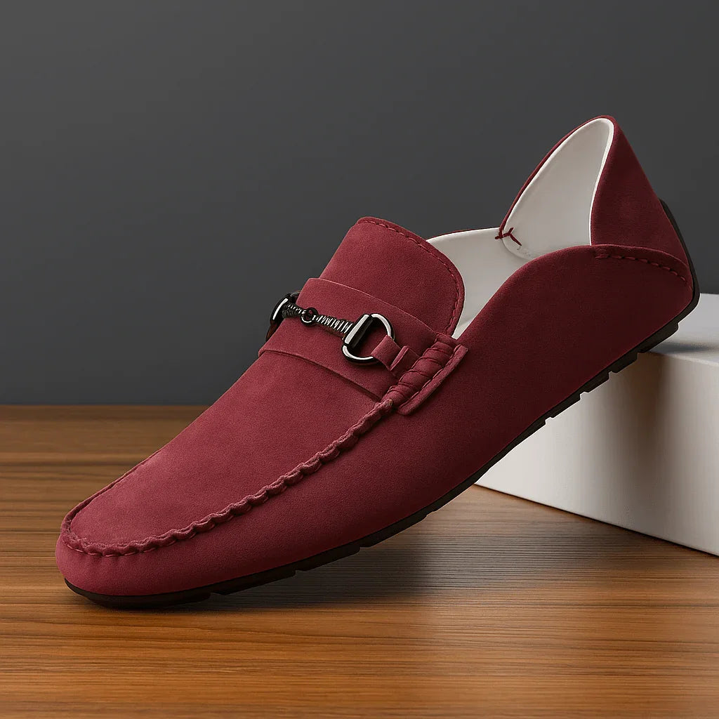 Herren Slipper mit Metallic-Detail auf der Vorderseite - Ricci