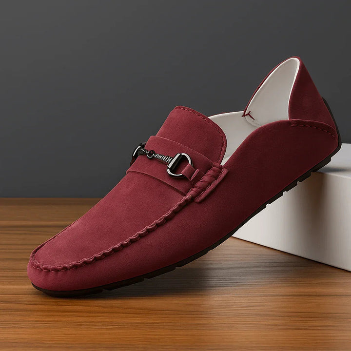 Herren Slipper mit Metallic-Detail auf der Vorderseite - Ricci
