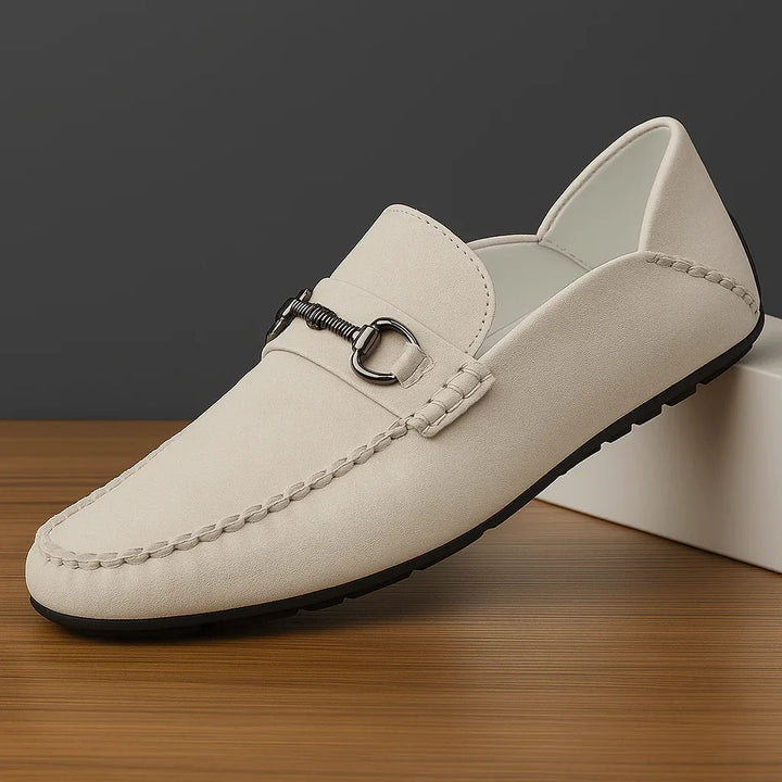 Herren Slipper mit Metallic-Detail auf der Vorderseite - Ricci