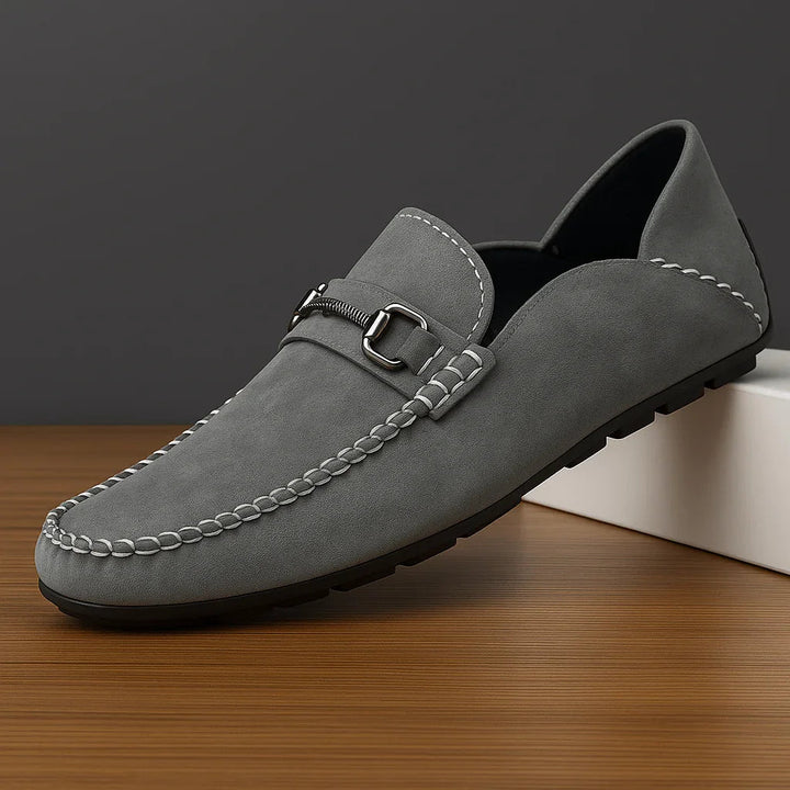 Herren Slipper mit Metallic-Detail auf der Vorderseite - Ricci