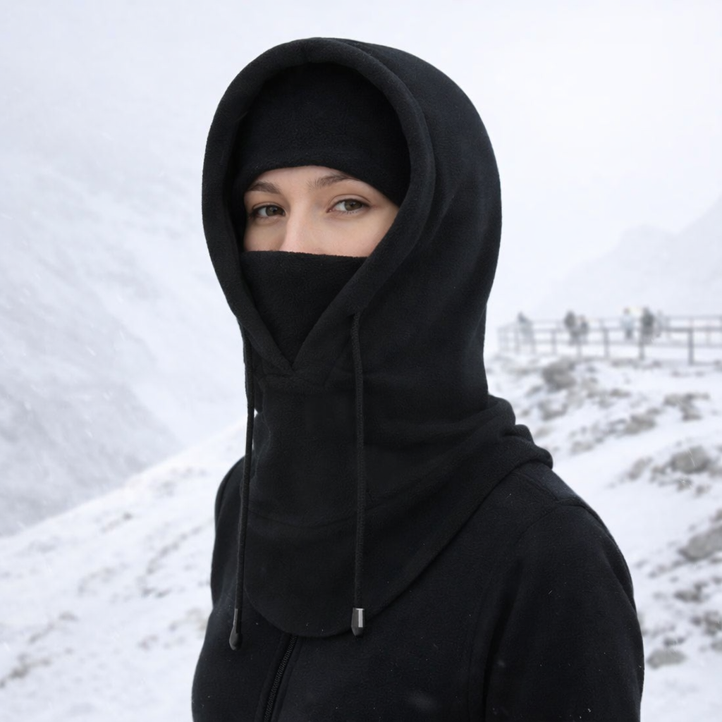 Unisex Sturmhaube aus Thermofleece für extreme Kälte - Fergio