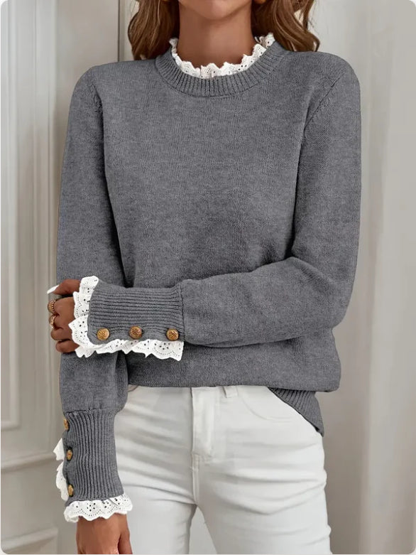 Pullover für Frauen im Strickstil - Yllena