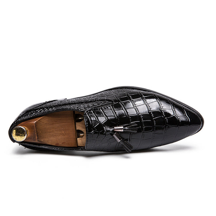 Herren Mokassins Leder Elegant mit Quasten - Dominik