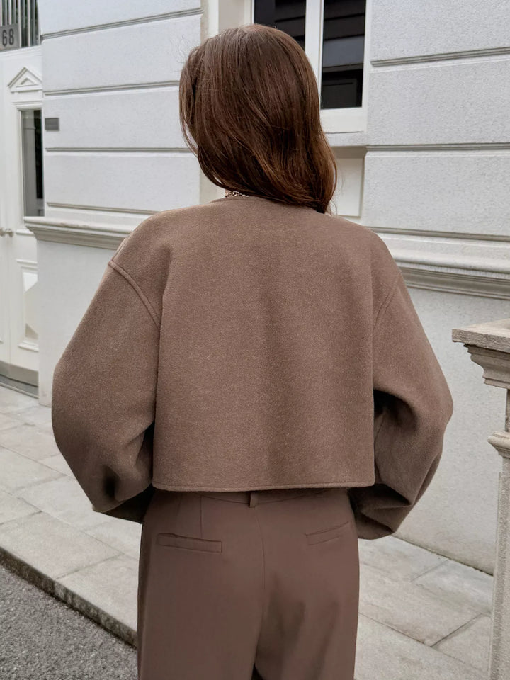 Kurze Damen-Wolljacke - Sabrina