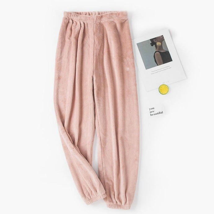Weiche Damen-Fleece-Hose in lockerer Passform - Elny