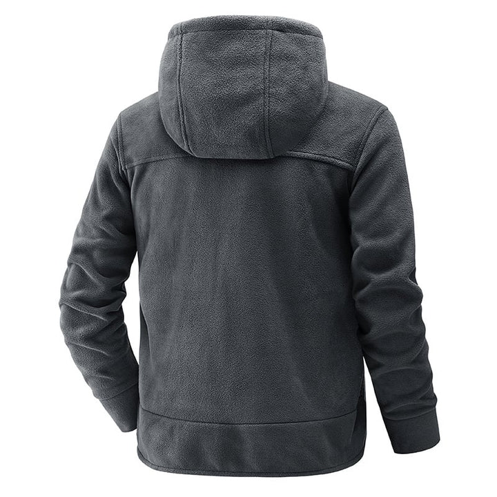 Fleecejacke mit Kapuze für Männer - Nils