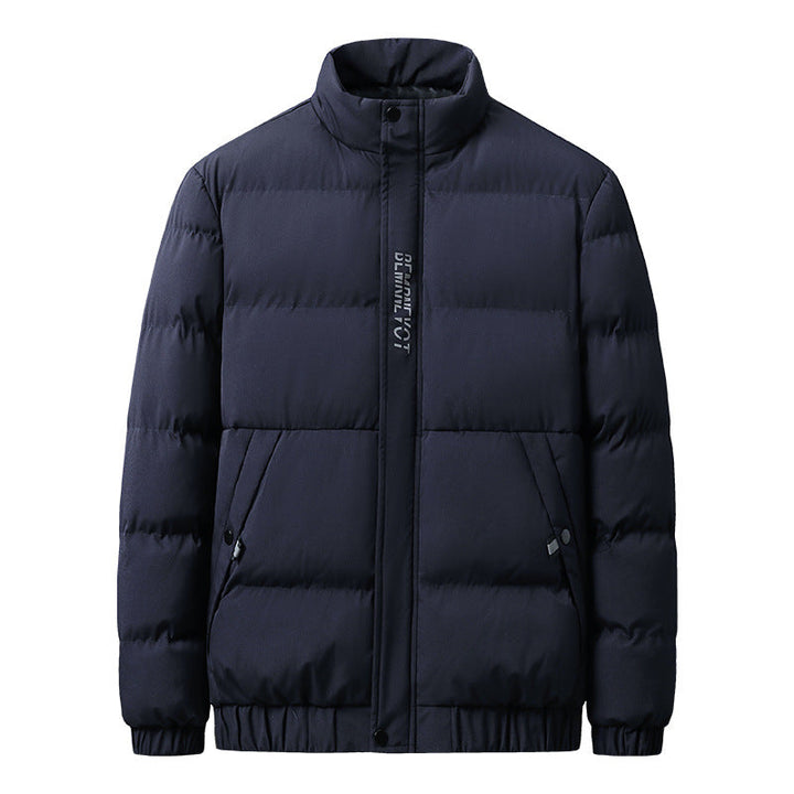 Wattierte Herrenjacke mit Stehkragen - Brevon