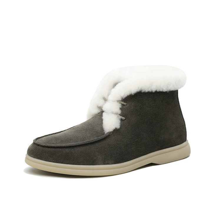 Damen-Winterstiefel in Wildlederoptik - Lena