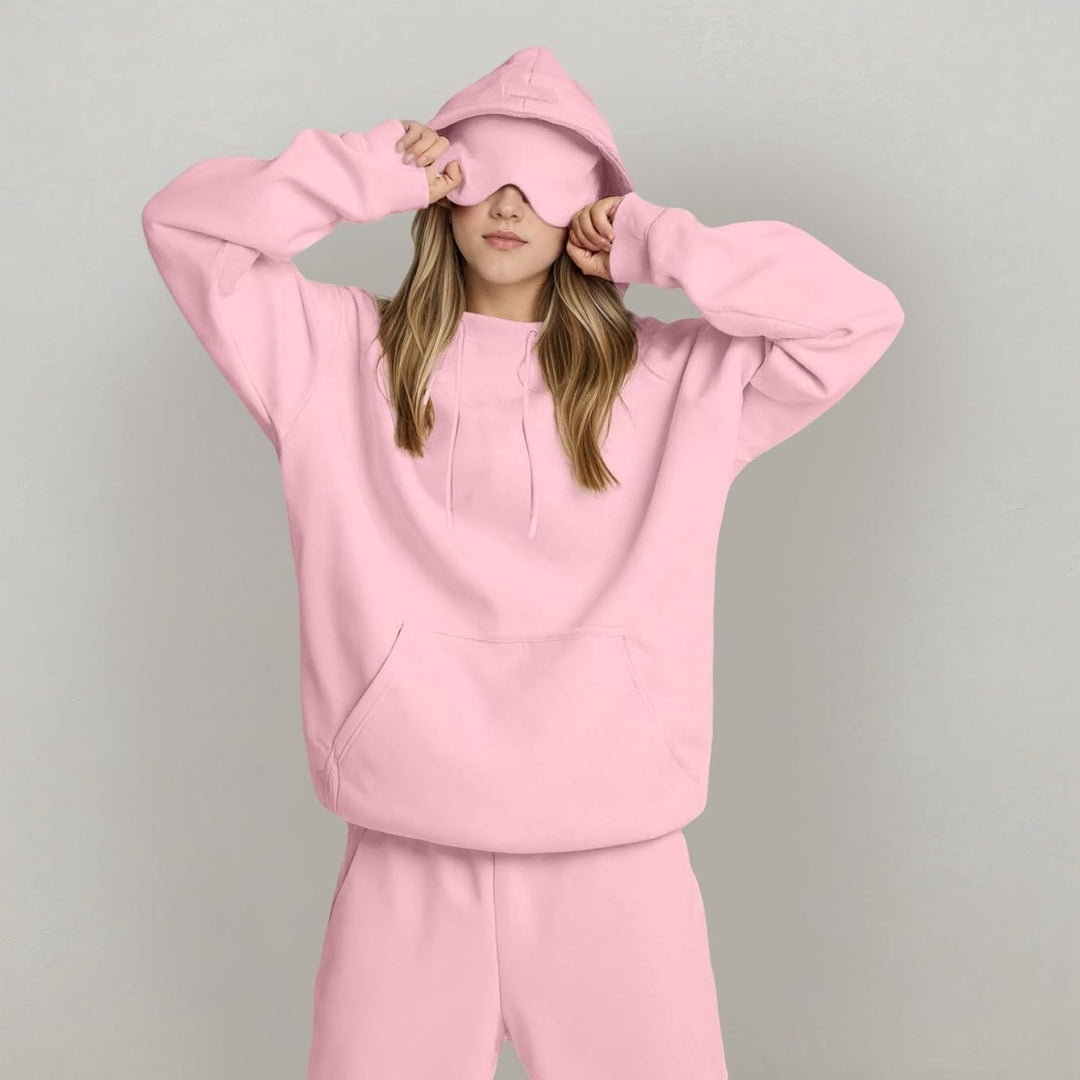 Sweatshirt und Jogginghose in lockerer Passform - Nina