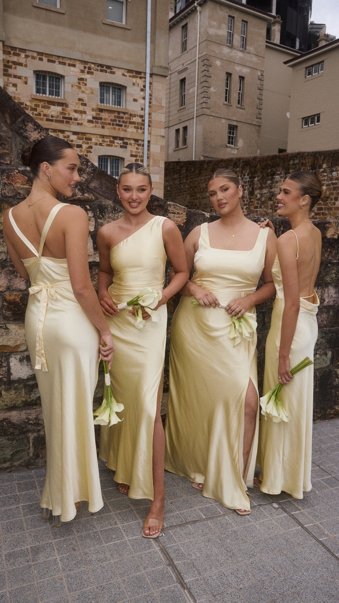 Langes One-Shoulder-Kleid für Damen – Rousa