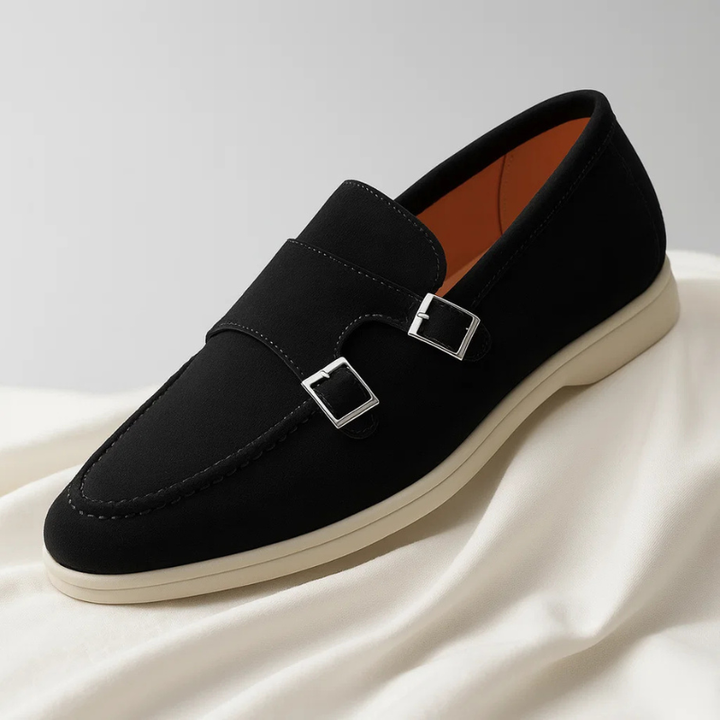 Modische Herren Slipper mit doppelter Schnalle - Gael