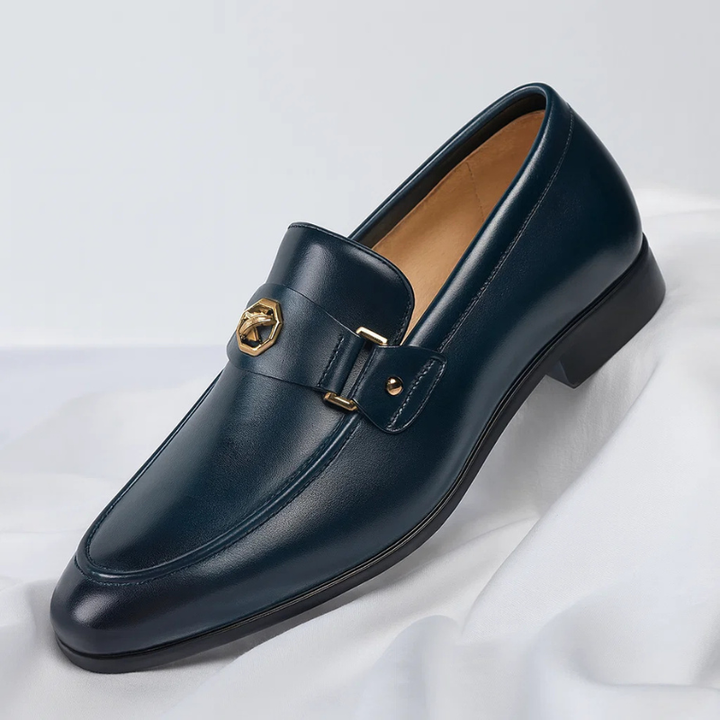 Herren Slipper klassisch mit Metallic-Detail - Veltrun