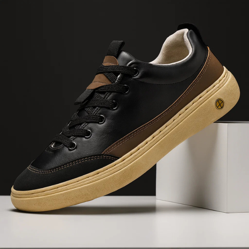 Freizeitschuhe aus Leder für Männer - Deker