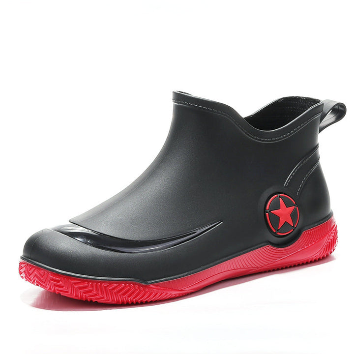 Kurze wasserdichte Herren-Regenstiefel - Rasmus