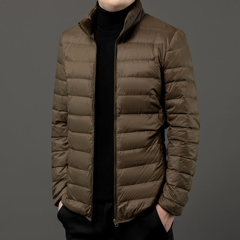 Leichte Herren-Steppjacke mit Reißverschluss - Patrick