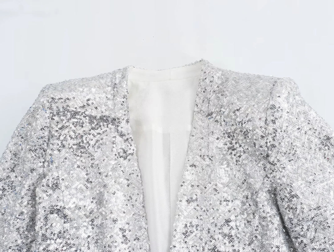 Pailletten-Blazer für Frauen - Arvein