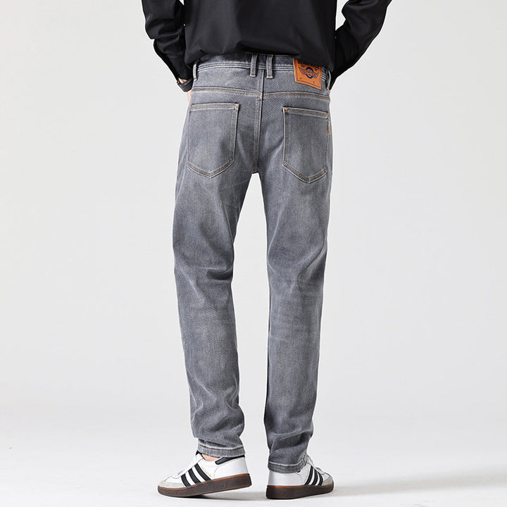Gerade Jeans mit grauem Finish - Torleif