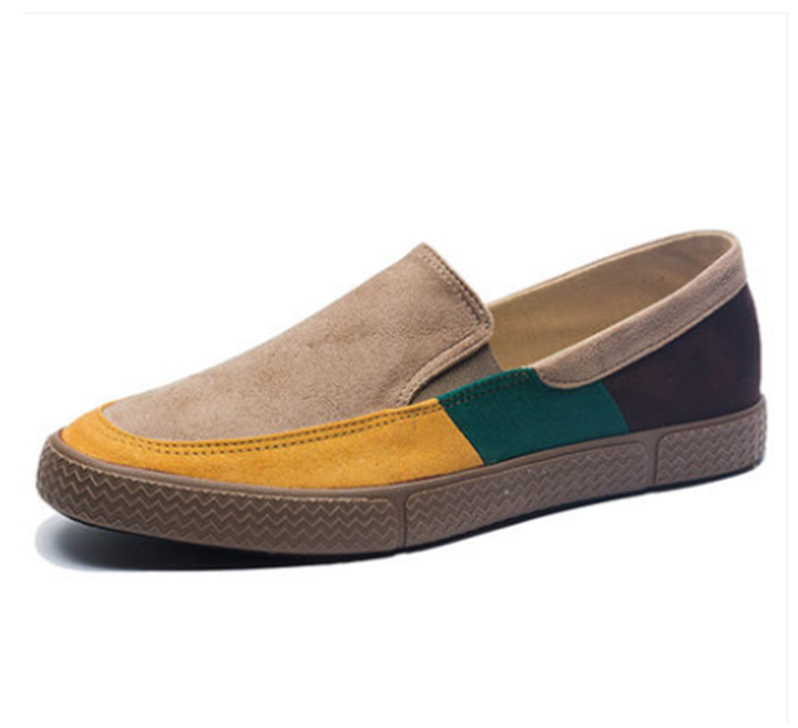 Herren-Slipper aus Segeltuch - Matteo