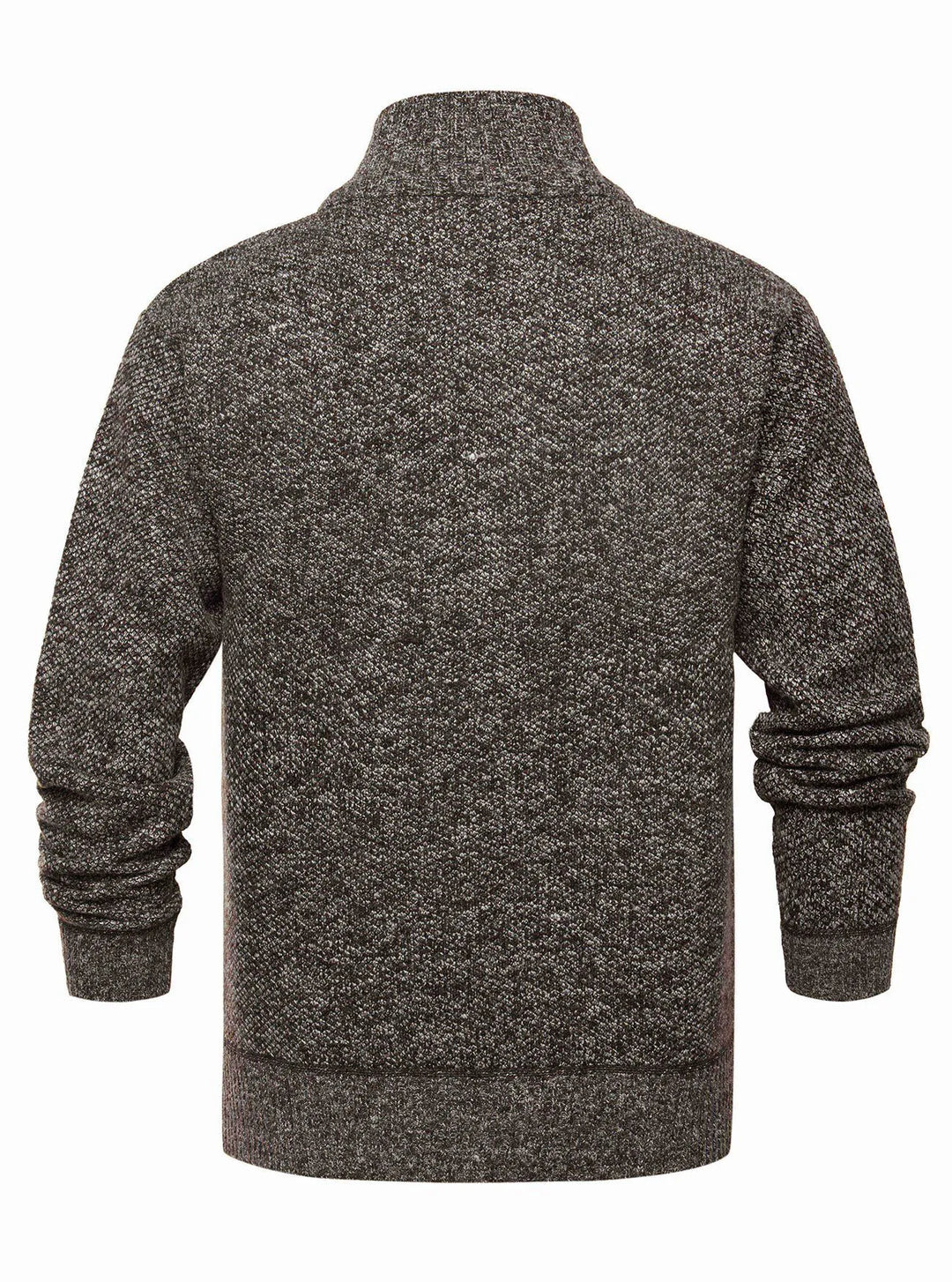 Strickjacke mit Reißverschluss und Stehkragen – Joshua