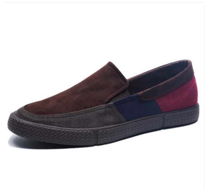 Herren-Slipper aus Segeltuch - Matteo