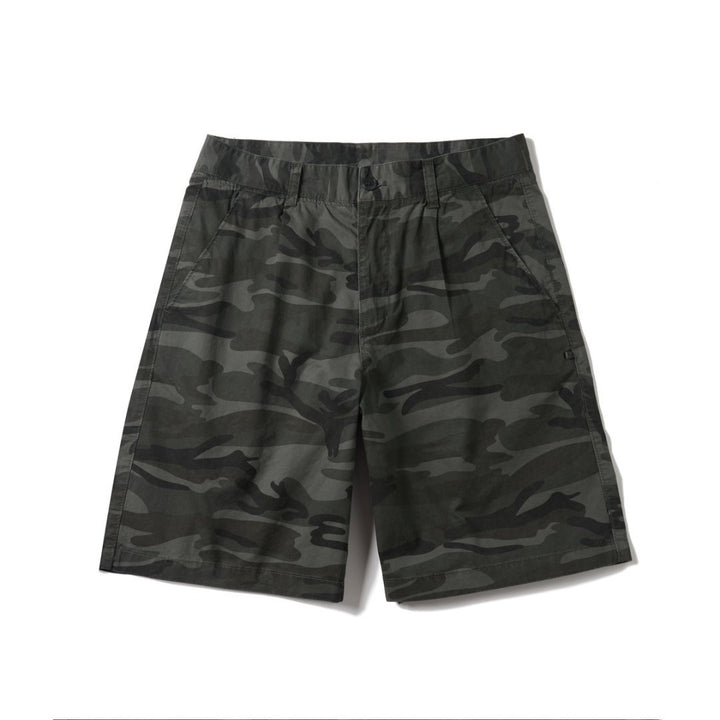 Camouflage-Druck lässig gerade geschnittene Herren-Shorts - Valerio
