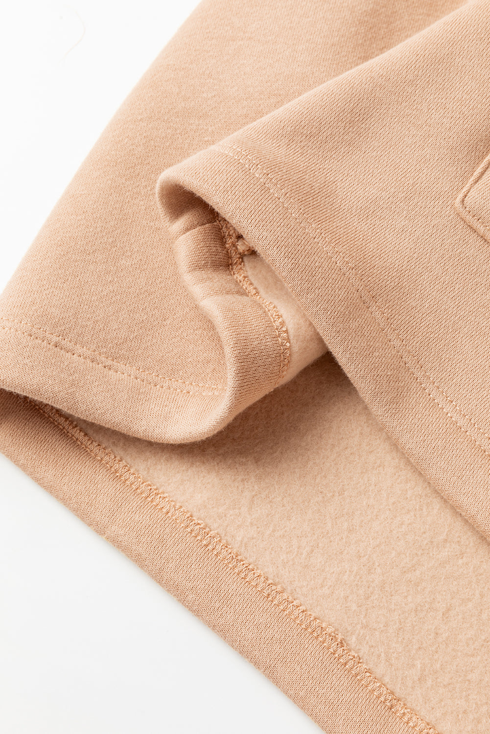 Aubrey - Rollkragen-Sweatshirt mit Kordel und Ärmeln