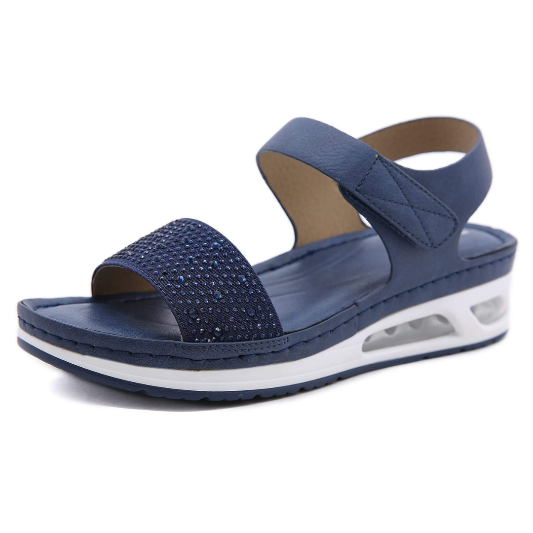 Damen Air Sole Sandalen mit elastischem Riemen - Brooke