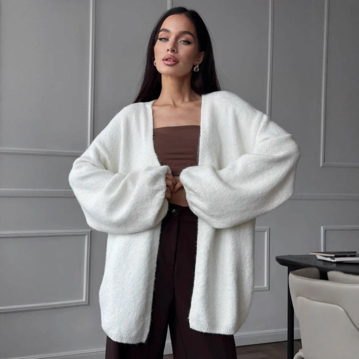 Damen Strickjacke in Übergröße - Liora