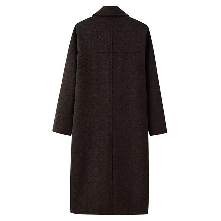Mittellanger Wollmantel für Damen - Elowen