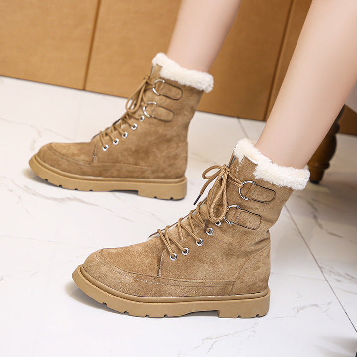 Damen-Schnürstiefel mit Thermoeffekt - Solianne