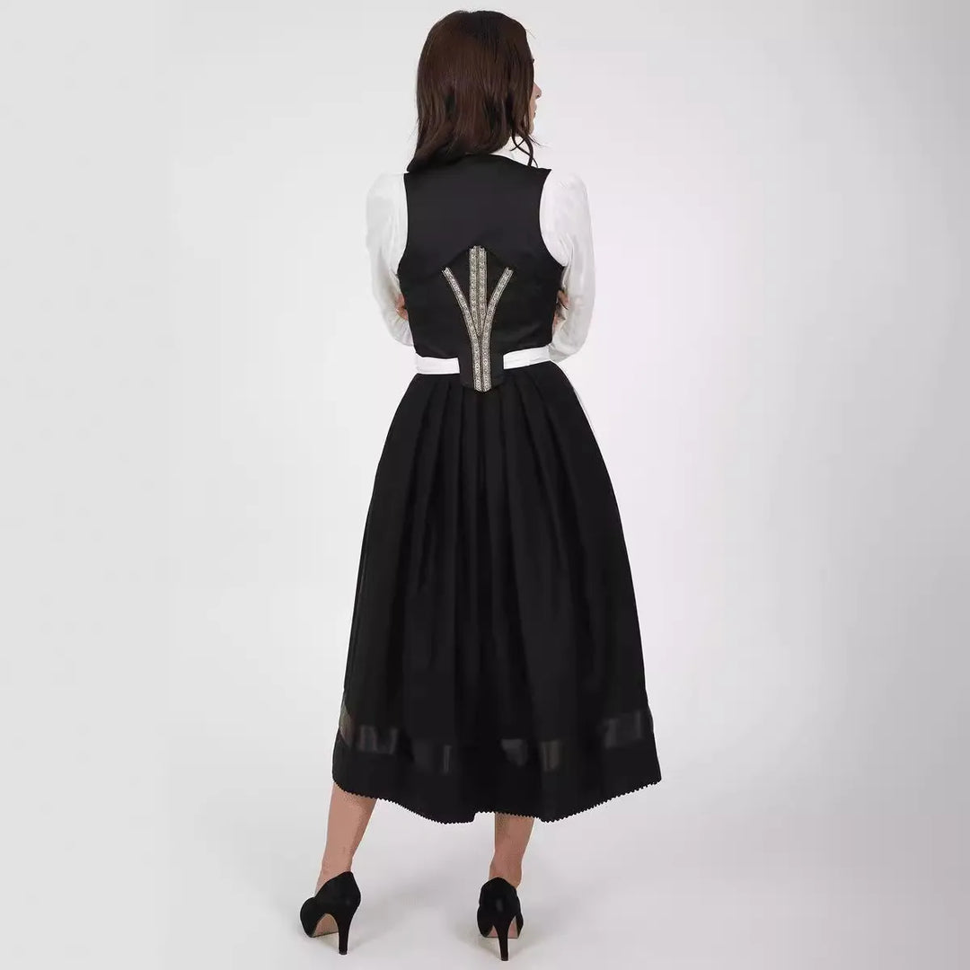 Damen Maxi Dirndl Kleid Oktoberfest 2025 - Elisabeth