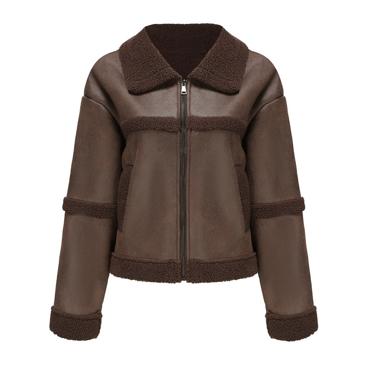 Gia - Warme und trendige Fleece-Jacke für Frauen