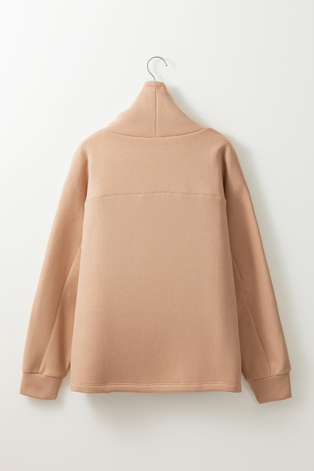 Aubrey - Rollkragen-Sweatshirt mit Kordel und Ärmeln